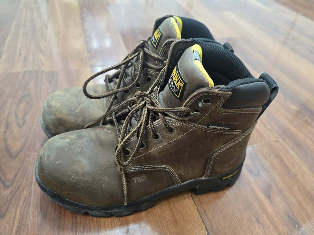 Carolina CA1626 Circuit 6" Waterproof Composite Toe Work Boots brown Anti Slip